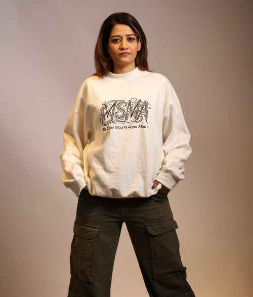 MSMA Offwhite Sweatshirt